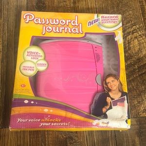 Password journal